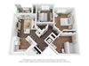 2 X 1 Floorplan